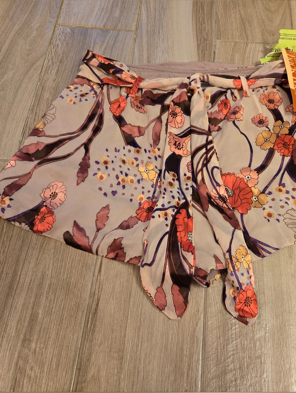 NWT Jak & Rae Silk Floral Shorts, 8
